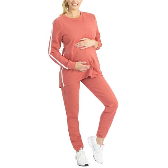 Blooming Women By Angel 2 Piece Womens Nursing Leisurewear Set-X-Large - Picture 1 of 4